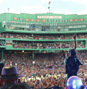 Boston Concerts Fenway Sketch