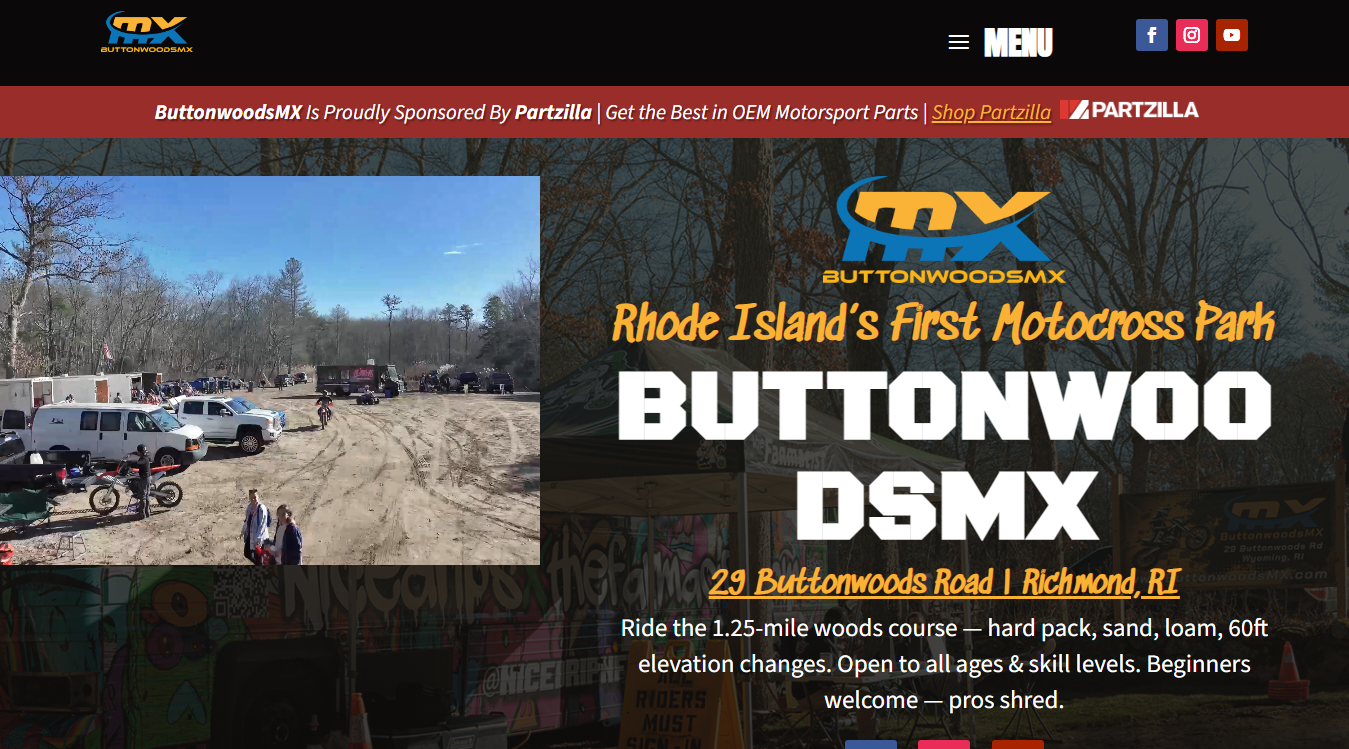 Website screenshot for Buttonwoods MX