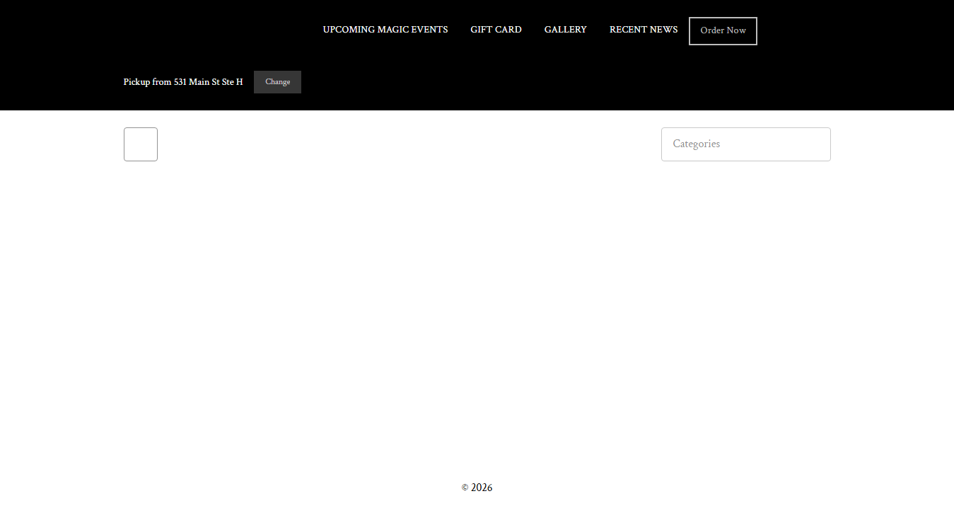 Website screenshot for Gamingetc Tournament Center and Superstore