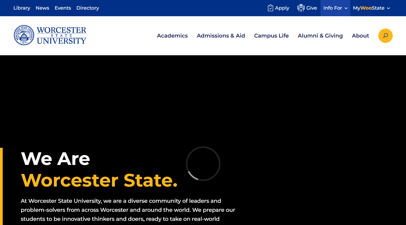Website screenshot for John Coughlin Memorial Field