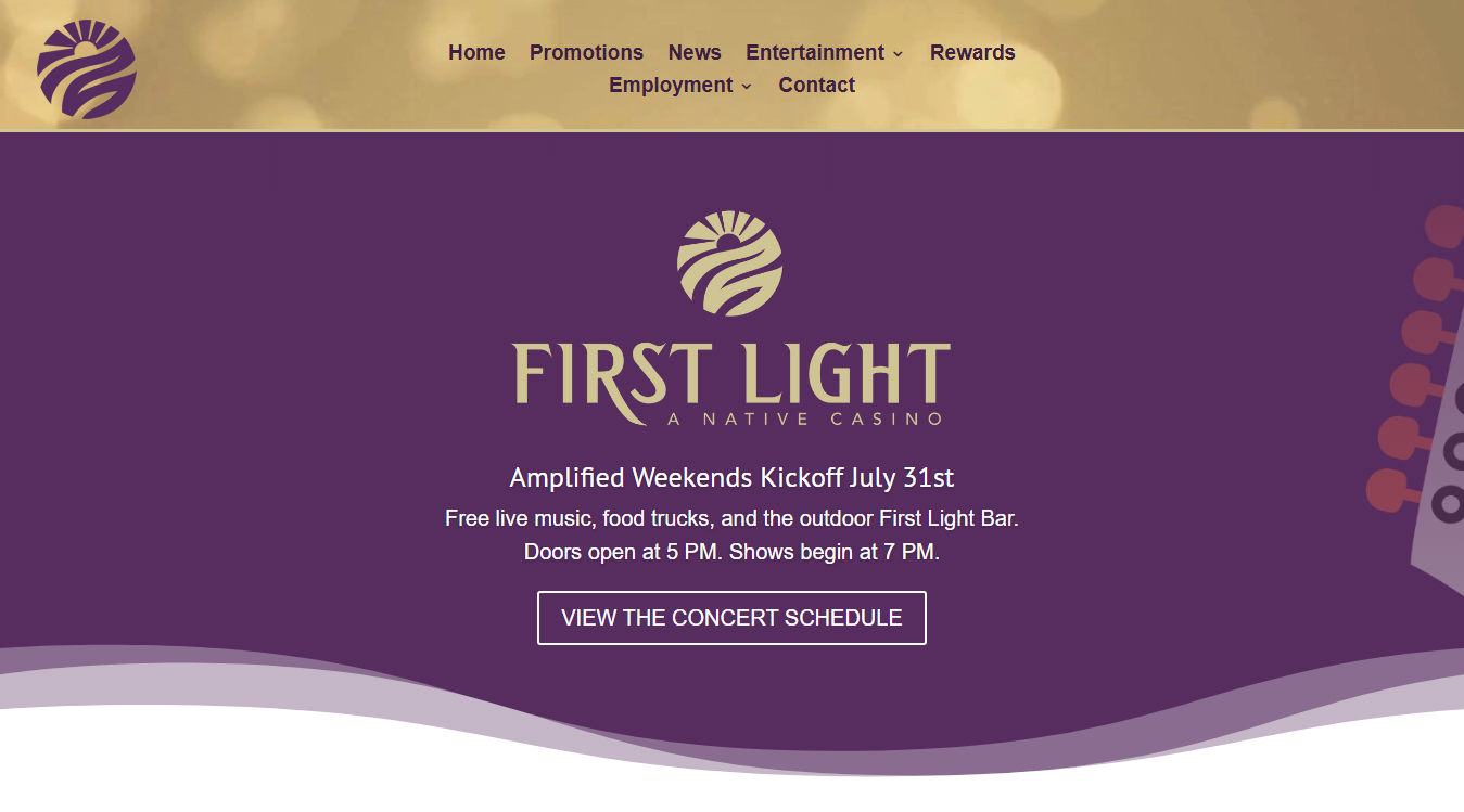 Website screenshot for MWTGA