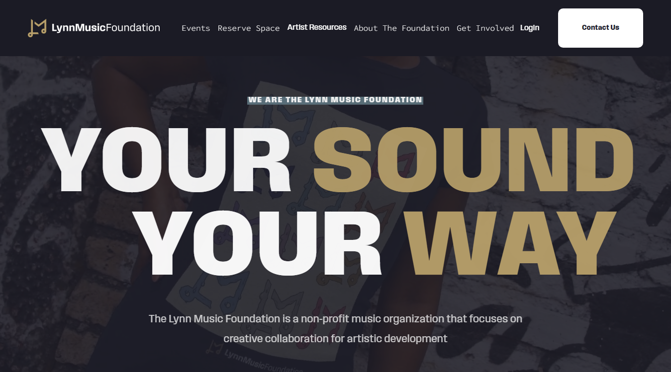 Website screenshot for The Neal Rantoul Vault Theater